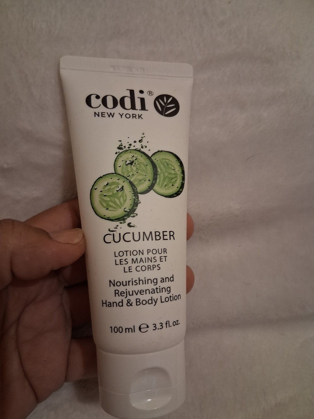 Codi New York Cucumber Nourishing Hand & Body Lotion - White